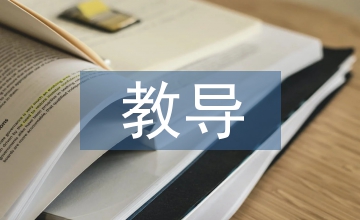 教導(dǎo)工作總結(jié)