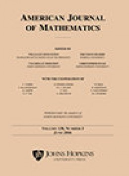 American Journal Of Mathematics