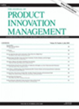 Journal Of Product Innovation Management