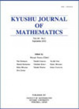 Kyushu Journal Of Mathematics