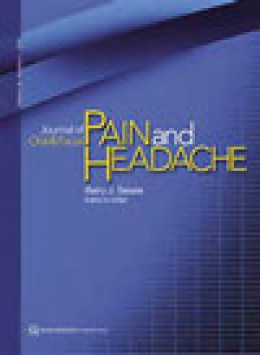 Journal Of Oral & Facial Pain And Headache