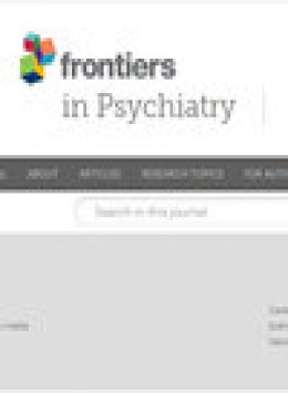 Frontiers In Psychiatry