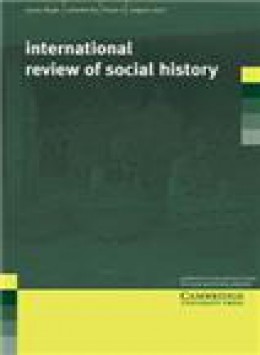 International Review Of Social History