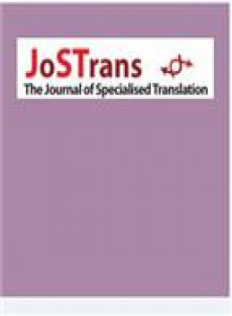 Journal Of Specialised Translation