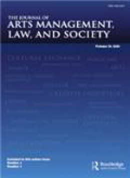 Journal Of Arts Management Law And Society