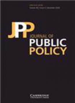 Journal Of Public Policy