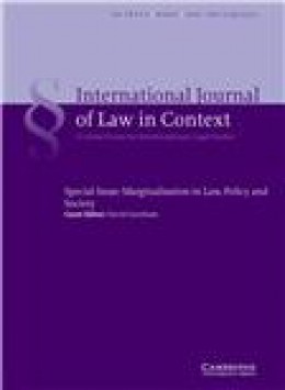 International Journal Of Law In Context