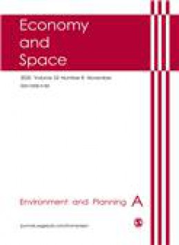 Environment And Planning A-economy And Space